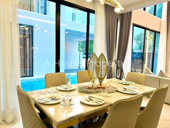 รูป Luxury Pool Villa พัทยา สร้างใหม่ ใกล้ทะเลดงตาล สวยหรู มีสระส่วนตัว - รูปที่ 6/16