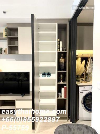 รูป P-55759 ให้เช่า (ไอดีโอ สาทร-วงเวียนใหญ่) | เฟอร์นิเจอร์ครบ | ใกล้ BTS วงเวียนใหญ่ | พร้อมเข้าอยู่ 📞 Line ID: @easythaihome | 085-592-2897 - รูปที่ 2/17