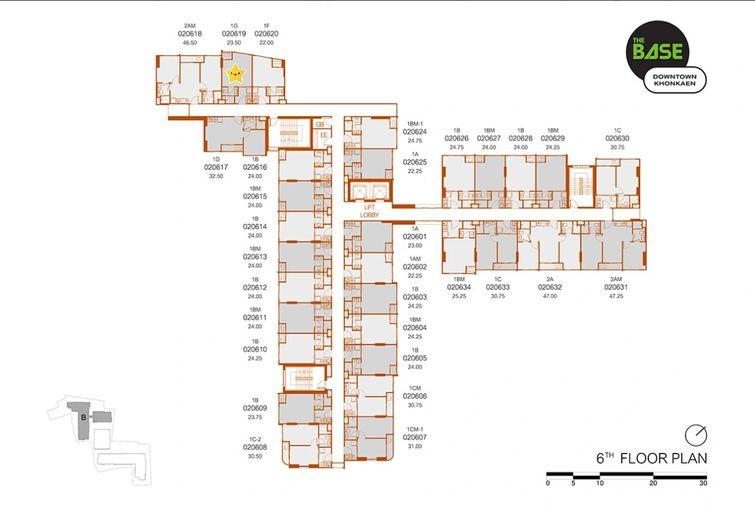 picture THE BASE DOWNTOWN KHONKAEN Ready to Move In for Sale 1,698,200 THB by sale SANSIRI - 4/8