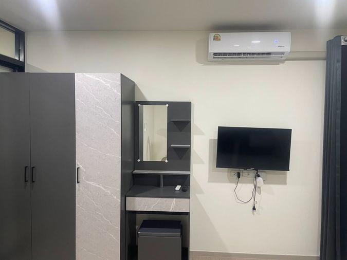 รูป AS2283 ให้เช่าคอนโด Wela Condo รามคำแหง186 ห้องสวย พร้อมเครื่องใช้ไฟฟ้า เฟอร์นิเจอร์ครบ - รูปที่ 4/8
