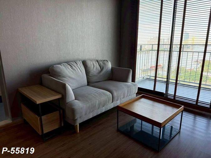 รูป P-55819 🔥 ให้เช่าคอนโด (แต่งสวยสไตล์ Modern Warm Tone) U Delight Residence Riverfront Rama 3 ใกล้ BRT ปริวาส  Line ID: @easythaihome 085-592-2897 - รูปที่ 9/18