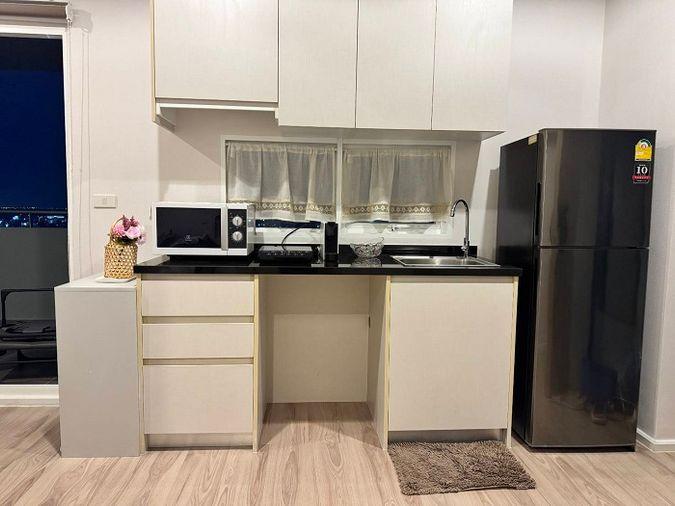 รูป 💎💎ปล่อยเช่า!!  Amber by Estern Tiwanon 1Bed 55 ตรม.ชั้น 34 แต่งครบ ระเบียงกว้าง ห้องใหม่ ไม่เคยปล่อยเช่า!! สอบถาม LINE ID: @atfirm💎💎 - รูปที่ 2/5