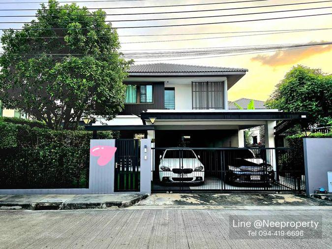รูป ให้เช่าบ้านเดี่ยว มัณฑนา 1 บางนา กม.7 บ้านรีโนเวทใหม่!! พร้อมเข้าอยู่ (H6946) - รูปที่ 37/39