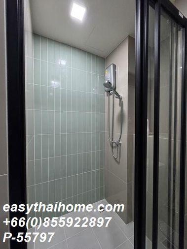 รูป P-55797 ให้เช่า THE MUVE Bangna | ห้องสตูดิโอ เฟอร์นิเจอร์ครบ | ใกล้ MRT ศรีเอี่ยม | พร้อมเข้าอยู่ 📞 Line ID: @easythaihome | 085-592-2897 - รูปที่ 11/11