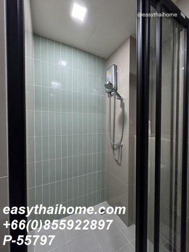 รูป P-55797 ให้เช่า THE MUVE Bangna | ห้องสตูดิโอ เฟอร์นิเจอร์ครบ | ใกล้ MRT ศรีเอี่ยม | พร้อมเข้าอยู่ 📞 Line ID: @easythaihome | 085-592-2897 - รูปที่ 11/11