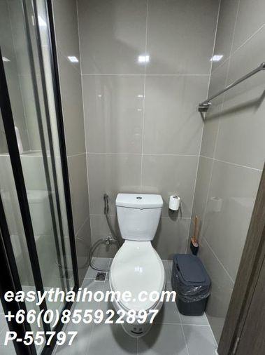 รูป P-55797 ให้เช่า THE MUVE Bangna | ห้องสตูดิโอ เฟอร์นิเจอร์ครบ | ใกล้ MRT ศรีเอี่ยม | พร้อมเข้าอยู่ 📞 Line ID: @easythaihome | 085-592-2897 - รูปที่ 10/11