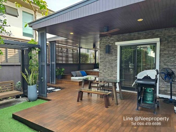 รูป ให้เช่าบ้านเดี่ยว มัณฑนา 1 บางนา กม.7 บ้านรีโนเวทใหม่!! พร้อมเข้าอยู่ (H6946) - รูปที่ 29/39