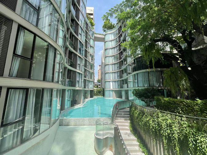 picture Fynn Asoke | Luxury Low-Rise 2BR 2BA with Bathtub (Between Nana & Asoke) 55,000 THB / Month - 12/12