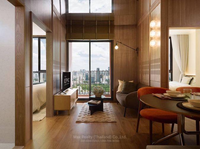 รูป !!!! ขายคอนโด นิว เอปิค อโศก - พระราม 9 ชั้น 26 1 Bed plus ขนาด 35.5 ตรม ใกล้ Central พระราม 9 - รูปที่ 1/18