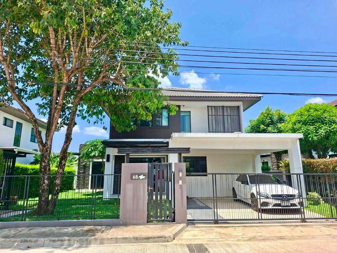 รูป ให้เช่า บ้านเดี่ยวติด เมกะ บางนา | มัณฑนา บางนา กม.7 บ้านร่มรื่น พื้นที่กว้าง พร้อมเข้าอยู่ (H6947) - รูปที่ 10/10