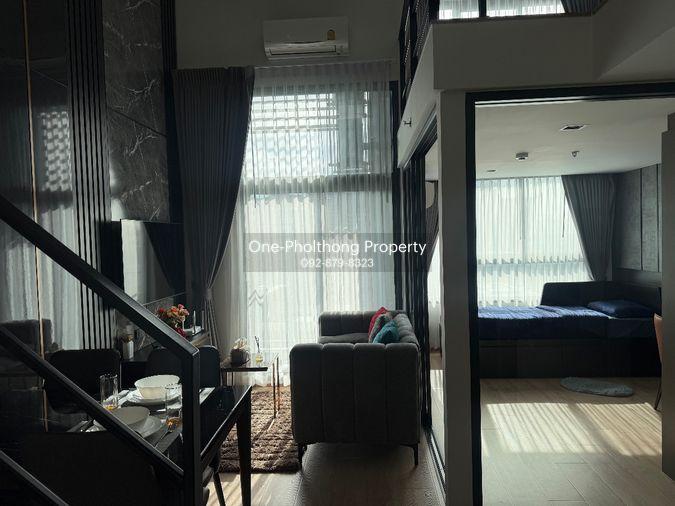 picture Luxury duplex 2Bedroom in Rama 9 with soaring ceilings & natural light. - 2/10