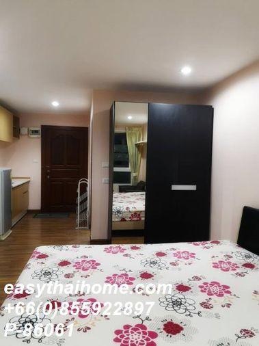 รูป P-86061 ห้องสวย! พีจี พระราม 9 วิวเมือง, ใกล้ MRT, เพียง 2.5 ล้าน! | Line Id: @easythaihome | 085-592-2897 - รูปที่ 4/6