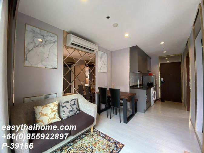 รูป P-39166 ให้เช่า  ริทึ่ม อโศก | วิวเมือง | เฟอร์นิเจอร์ครบ | ใกล้ MRT พระราม 9 | พร้อมเข้าอยู่ 📞 Line ID: @easythaihome | 085-592-2897 - รูปที่ 3/14
