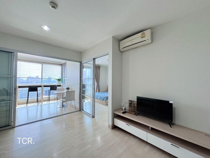 picture Ready to move in ❗️“ 𝐑𝐡𝐲𝐭𝐡𝐦 𝐑𝐚𝐭𝐜𝐡𝐚𝐝𝐚 “ 🌟 𝐑𝐞𝐧𝐭 𝐏𝐫𝐢𝐜𝐞 18,000 𝑩𝒂𝒉𝒕/𝑴𝒐𝒏𝒕𝒉 🌟 1 Bedroom 46 Sq.m. Near MRT-Ratchadaphisek - 5/14