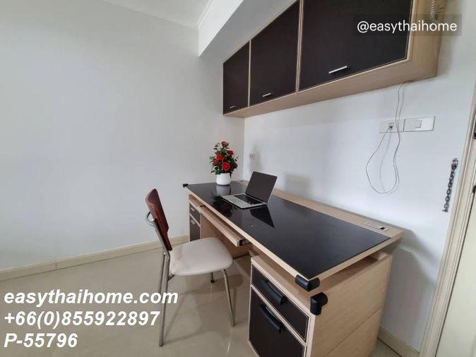 รูป P-55796 ให้เช่า ลุมพินี เพลส พหล-สะพานควาย | 1 ห้องนอน 1 ห้องน้ำ | วิวเมือง | พร้อมเข้าอยู่ 📞 Line ID: @easythaihome | 085-592-2897 - รูปที่ 11/18