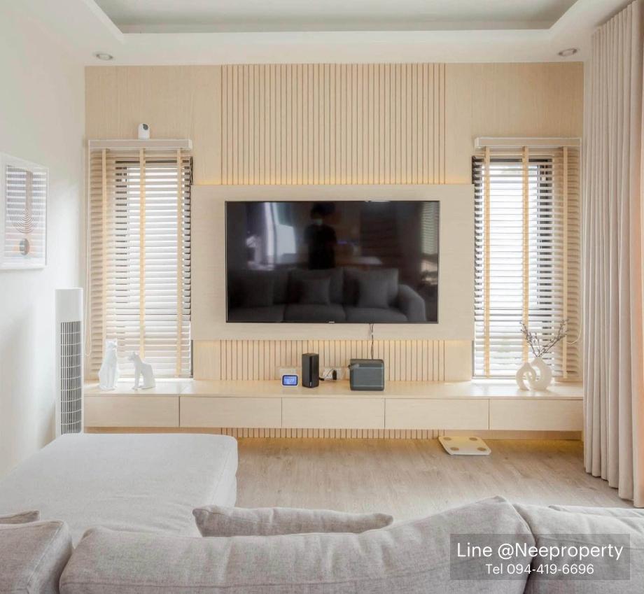 รูป ขาย บ้านเดี่ยว สไตล์มินิมอลโมเดิร์น | สราญสิริ พระราม 2 พร้อมอยู่ (H6948) - รูปที่ 3/11