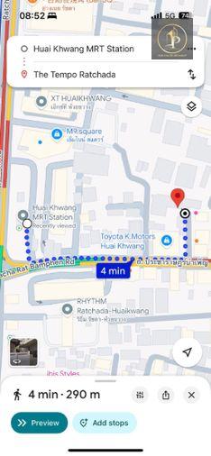 รูป 🎈 #OL2306_491 🎈💥ด่วน💥ว่าง30ก.ย 69 รีบคลิก ก่อนหลุดมือ‼️ 𝗙𝗼𝗿 𝗥𝗲𝗻𝘁1️⃣5️⃣ k.🔥ใกล้ MRT ห้วยขวางคอนโด เดอะ เทมโป รัชดา - รูปที่ 10/10