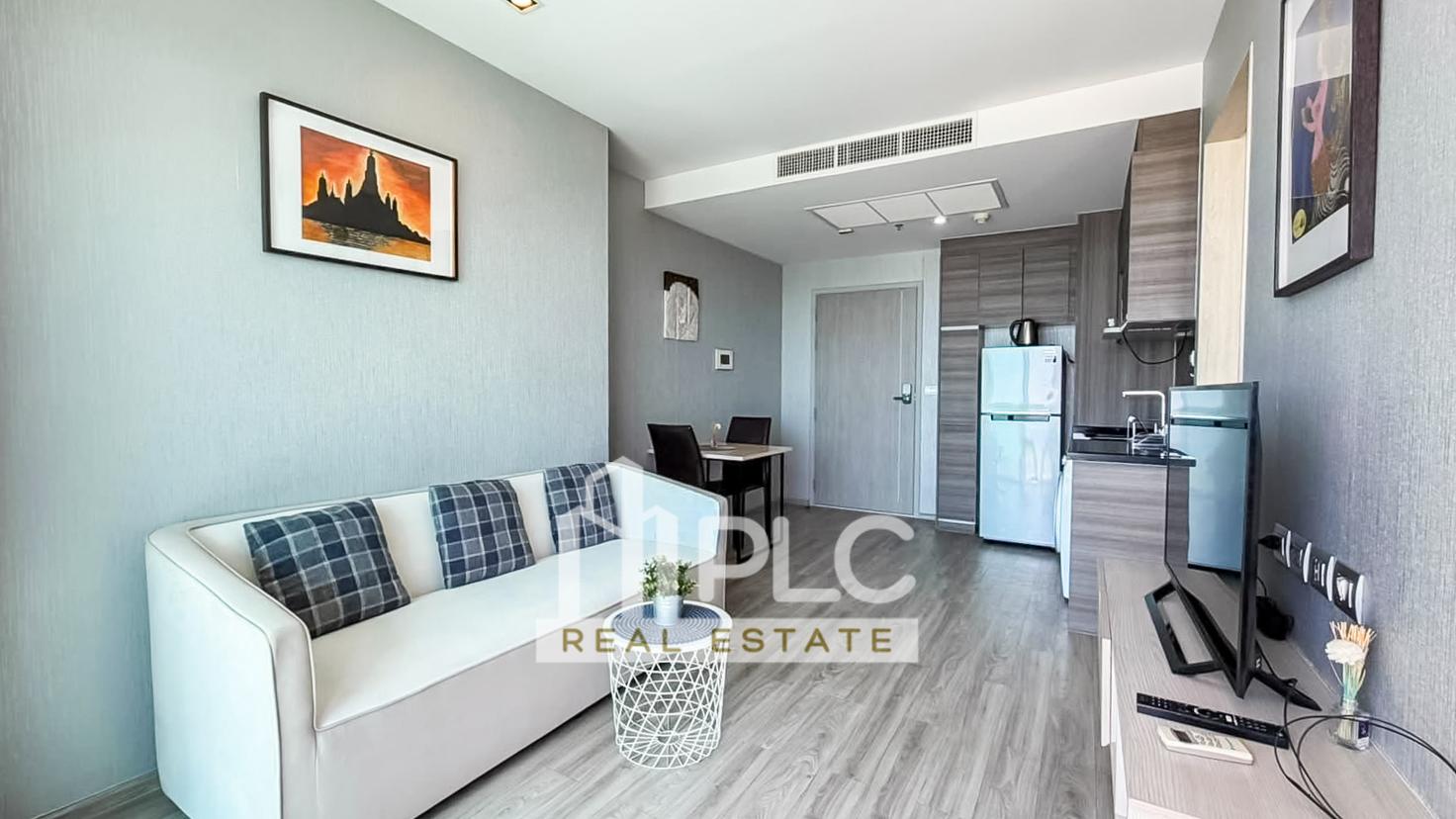 รูป 1 Bedroom Beachfront Condo for Sale AERAS Beachfront Jomtien - รูปที่ 3/12