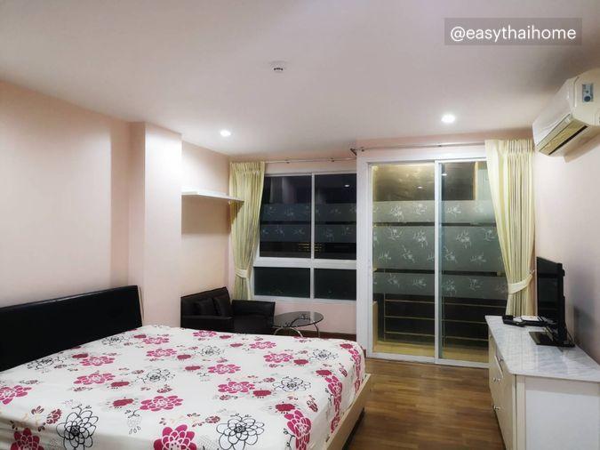 รูป P-86061 ห้องสวย! พีจี พระราม 9 วิวเมือง, ใกล้ MRT, เพียง 2.5 ล้าน! | Line Id: @easythaihome | 085-592-2897 - รูปที่ 1/6