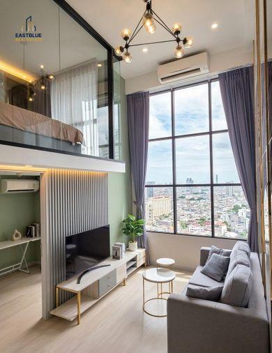 รูป Luxury Condo ✨ KnightsBridge Prime Sathorn | Duplex 1 นอน 44 ตร.ม. ชั้นสูง 20+ วิวเคลียร์ ใกล้ BTS ช่องนนทรี - รูปที่ 1/6