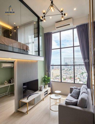 รูป Luxury Condo ✨ KnightsBridge Prime Sathorn | Duplex 1 นอน 44 ตร.ม. ชั้นสูง 20+ วิวเคลียร์ ใกล้ BTS ช่องนนทรี - รูปที่ 1/6