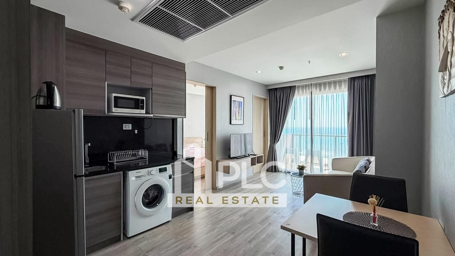 รูป 1 Bedroom Beachfront Condo for Sale AERAS Beachfront Jomtien - รูปที่ 6/12