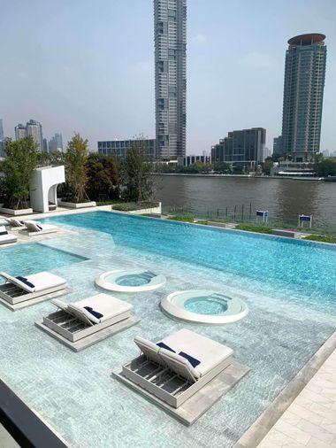 รูป RS7355 ให้เช่า Chapter Charoennakhon Riverside สัมผัสการใช้ชีวิตริมแม่น้ำเจ้าพระยาในบรรยากาศเรียบหรู มี Shuttle Van ฟรีไป BTS กรุงธนบุรี - รูปที่ 14/17