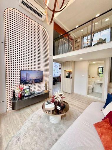 รูป ขายดาวน์ The Origin ปิ่นเกล้า ชั้น24 ห้องสวยพร้อมอยู่ 34.6ตร.ม. 1bed plus Duo Space - รูปที่ 1/8