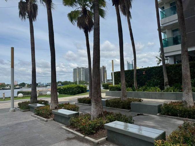 รูป RS7350 ให้เช่า Lumpini Park Riverside – Rama 3 คอนโดติดแม่น้ำเจ้าพระยา บรรยากาศสงบและร่มรื่น ห้องเพิ่งรีโนเวทและทาสีใหม่  - รูปที่ 14/16