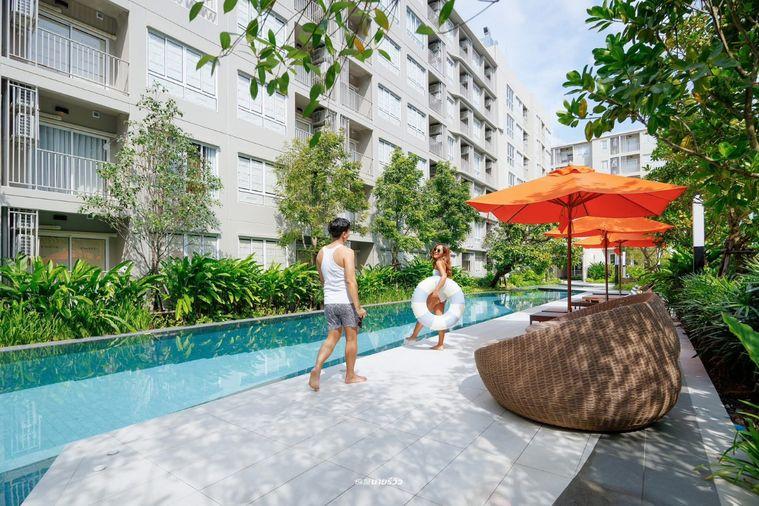 รูป 🔥 HOT Price!!🔥 ดีคอนโด แซนด์ หาดใหญ่ 🛍️ สตูดิโอ 29.24 ตร.ม. 1 ห้องนอน 1 ห้องน้ำ วิวสระว่ายน้ำ พร้อมเข้าอยู่ - รูปที่ 21/25