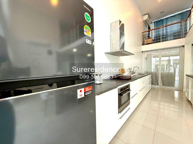 รูป HK0381♛♚ทาวน์โฮม 3 ห้องนอน ให้เช่า𝓼ขาย⚝ลาดพร้าว♜MRT ลาดพร้าว 71∞099-5919653,065-9423251▚Line@sureresidence - รูปที่ 5/16