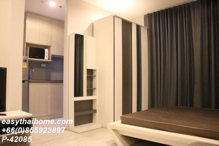 รูป P-42085 ให้เช่า ไอดีโอ โมบิ สุขุมวิท อีสท์เกต | ห้องสตูดิโอ | วิวเมือง  | ใกล้ BTS บางนา | พร้อมเข้าอยู่ 📞 Line ID: @easythaihome | 085-592-2897 - รูปที่ 2/10