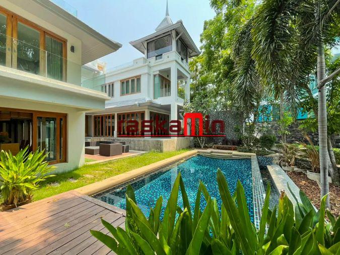 รูป วิลล่าริมชายหาด ให้เช่า นาเกลือ ซอย 12 ติดปราสาทสัจธรรม - รูปที่ 10/34