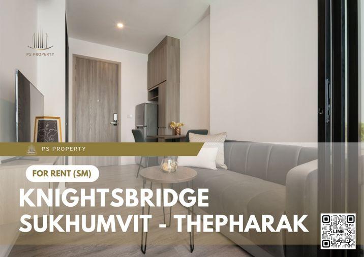 รูป ให้เช่า 📍 Knightsbridge Sukhumvit - Thepharak 📍เฟอร์นิเจอร์ และ เครื่องใช้ไฟฟ้าครบ ใกล้ MRT ทิพวัล - รูปที่ 1/9