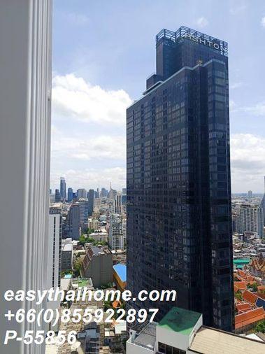รูป P-55856 ให้เช่า คัลเจอร์ จุฬา  | ห้อง Duplex | วิวเมือง | เฟอร์นิเจอร์ครบ | ชั้นสูง | พร้อมเข้าอยู่ 📞 Line ID: @easythaihome | 085-592-2897 - รูปที่ 6/11