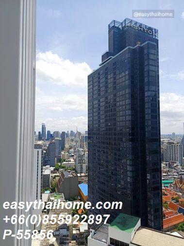 รูป P-55856 ให้เช่า คัลเจอร์ จุฬา | ห้อง Duplex | วิวเมือง | เฟอร์นิเจอร์ครบ | ชั้นสูง | พร้อมเข้าอยู่ 📞 Line ID: @easythaihome | 085-592-2897 - รูปที่ 6/11