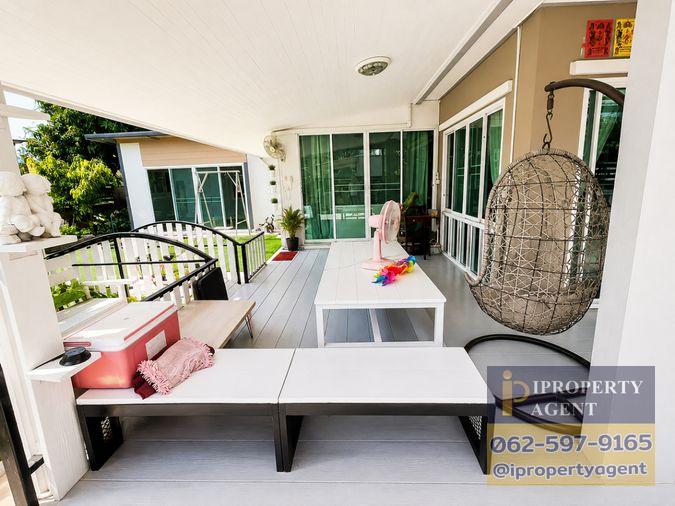 รูป ขายบ้านเดี่ยว 2 ชั้น บ้านบึง ชลบุรี หมู่บ้านบูรพาเมาท์เท่น หลังมุม มีสระว่ายน้ำส่วนตัว - รูปที่ 15/40