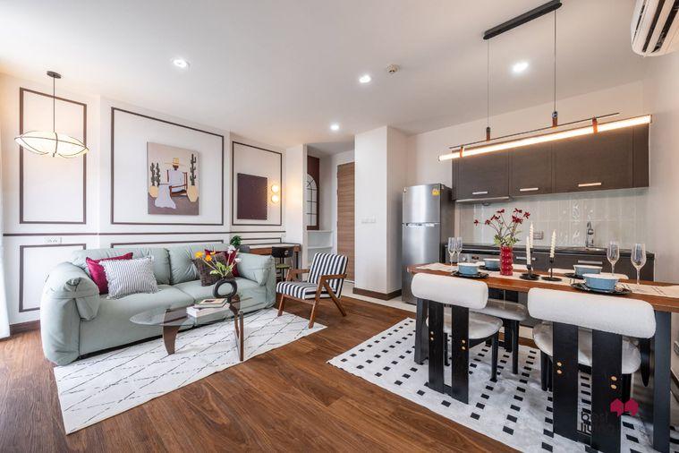 picture Apple Condo Sukhumvit Bearing Spacious 53.3 Sq.m. Corner Unit - 19/49