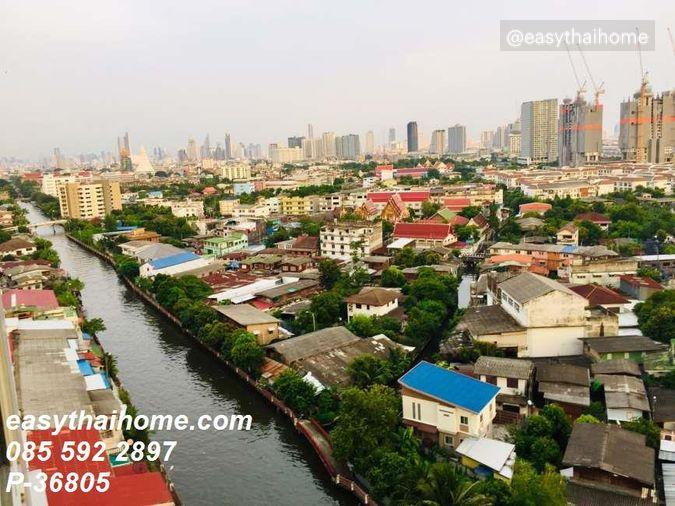 รูป P-36805 🔥 ขายคอนโด The President Sathorn - Ratchaphruek 3 ติด BTS/MRT บางหว้า ชั้น 12A ห้องแต่งสวย บิลต์อินครบ Line ID: @easythaihome 085-592-2897 - รูปที่ 13/13
