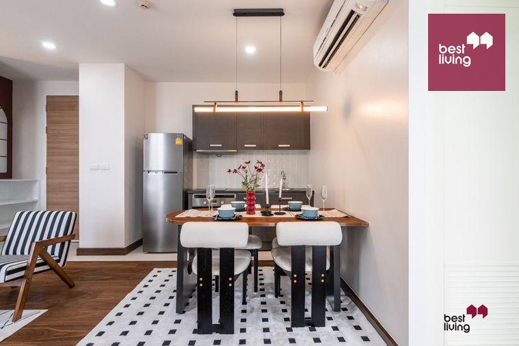 picture Apple Condo Sukhumvit Bearing Spacious 53.3 Sq.m. Corner Unit - 28/49