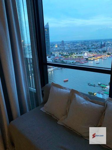 รูป RS7355 ให้เช่า Chapter Charoennakhon Riverside สัมผัสการใช้ชีวิตริมแม่น้ำเจ้าพระยาในบรรยากาศเรียบหรู มี Shuttle Van ฟรีไป BTS กรุงธนบุรี - รูปที่ 10/17