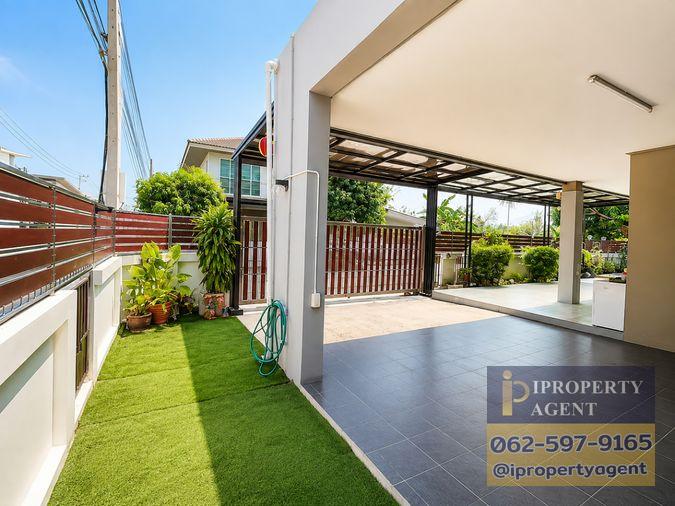 รูป ขายบ้านเดี่ยว 2 ชั้น บ้านบึง ชลบุรี หมู่บ้านบูรพาเมาท์เท่น หลังมุม มีสระว่ายน้ำส่วนตัว - รูปที่ 16/40