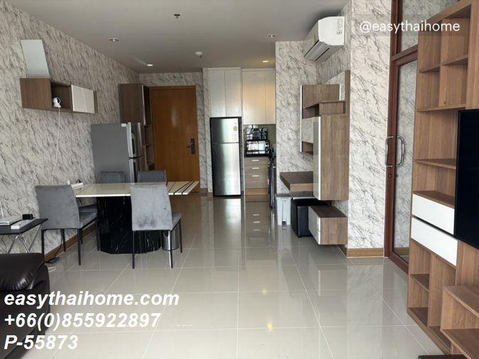 รูป P-55873 ให้เช่า เซอร์เคิล คอนโดมิเนียม | 2 ห้องนอน 2 ห้องน้ำ | วิวเมือง | เฟอร์นิเจอร์ครบ | พร้อมเข้าอยู่ 📞 Line ID: @easythaihome | 085-592-2897 - รูปที่ 8/8