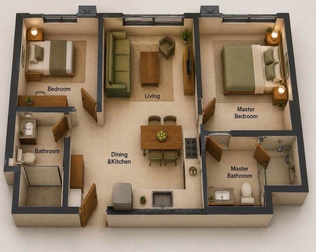 รูป RS7346 ขายคอนโด Quintara Treehaus Sukhumvit 42 ขายพร้อมผู้เช่า Rare Corner Unit ใกล้ BTS เอกมัย - รูปที่ 19/19