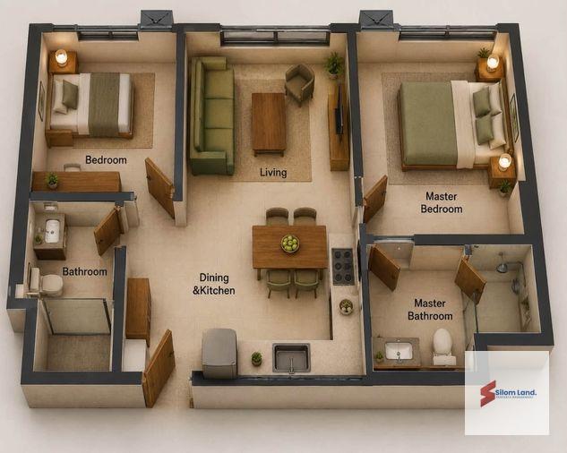 รูป RS7346 ขายคอนโด Quintara Treehaus Sukhumvit 42 ขายพร้อมผู้เช่า Rare Corner Unit ใกล้ BTS เอกมัย - รูปที่ 19/19