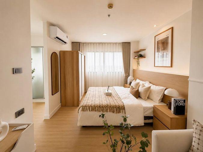 picture SC0499💛中国客户，请加微信。(在联系方式的旁边) 🅵🅾🆁 🆂🅰🅻🅴 Lumpini Condo Town Raminthra - Nawamin 🅻🅸🅽🅴 ❤️💜@condopremium💜❤️⬛🟨 📞 065 695 3645🟨⬛ - 4/4