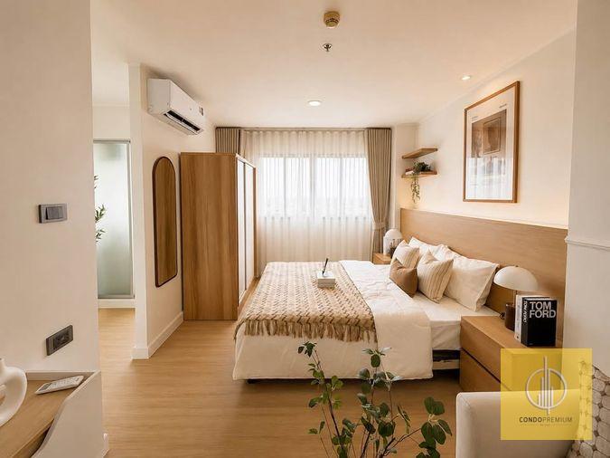 picture SC0499💛中国客户,请加微信。(在联系方式的旁边) 🅵🅾🆁 🆂🅰🅻🅴 Lumpini Condo Town Raminthra - Nawamin 🅻🅸🅽🅴 ❤️💜@condopremium💜❤️⬛🟨 📞 065 695 3645🟨⬛ - 4/4
