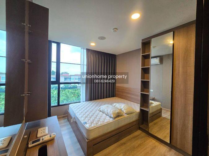 รูป ให้เช่าคอนโด เดอะคิ้ว ลอฟท์ นวลจันทร์ ห้องสวยพร้อมเข้าอยู่ (N.2255) - รูปที่ 7/11