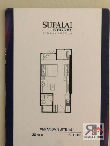 รูป 🔮RB25691 ให้เช่าถูกมาก👍ศุภาลัย เวอเรนด้า รามคำแหง✅แอดไลน์ @119dgdea ( มี @ ด้วย) แอดมินตอบไว - รูปที่ 10/13