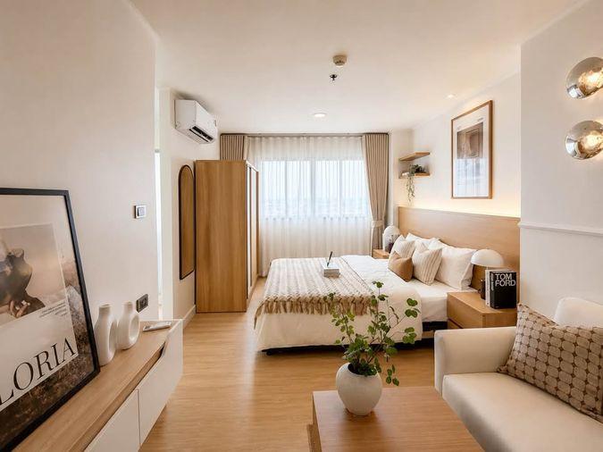 picture SC0499💛中国客户，请加微信。(在联系方式的旁边) 🅵🅾🆁 🆂🅰🅻🅴 Lumpini Condo Town Raminthra - Nawamin 🅻🅸🅽🅴 ❤️💜@condopremium💜❤️⬛🟨 📞 065 695 3645🟨⬛ - 3/4